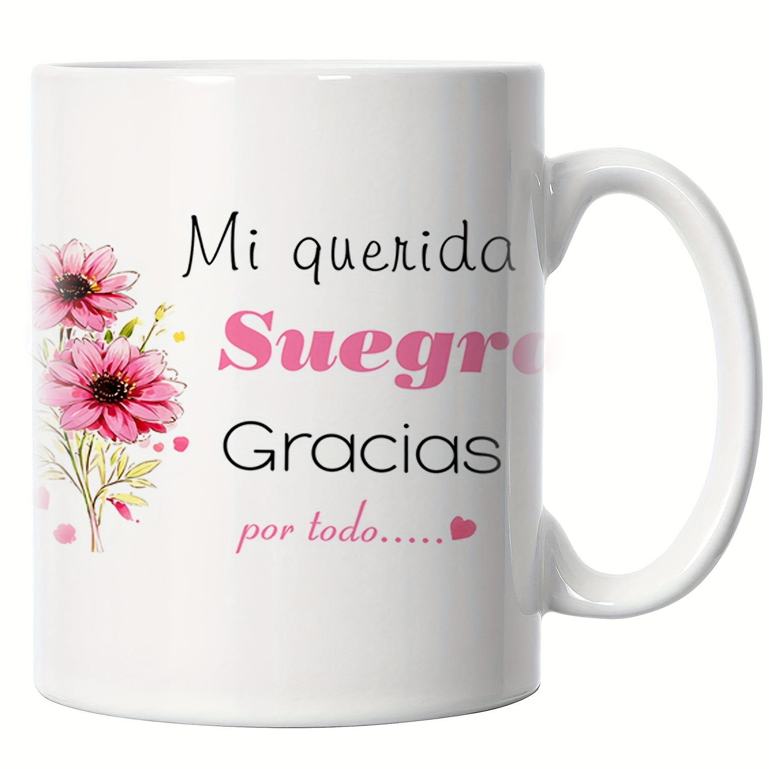 

11oz Spanish-inspired Ceramic Coffee Mug - Perfect Mother-in-law Gift, Ideal For Office, Home, Camping & Travel - Great For Halloween, Christmas, Thanksgiving