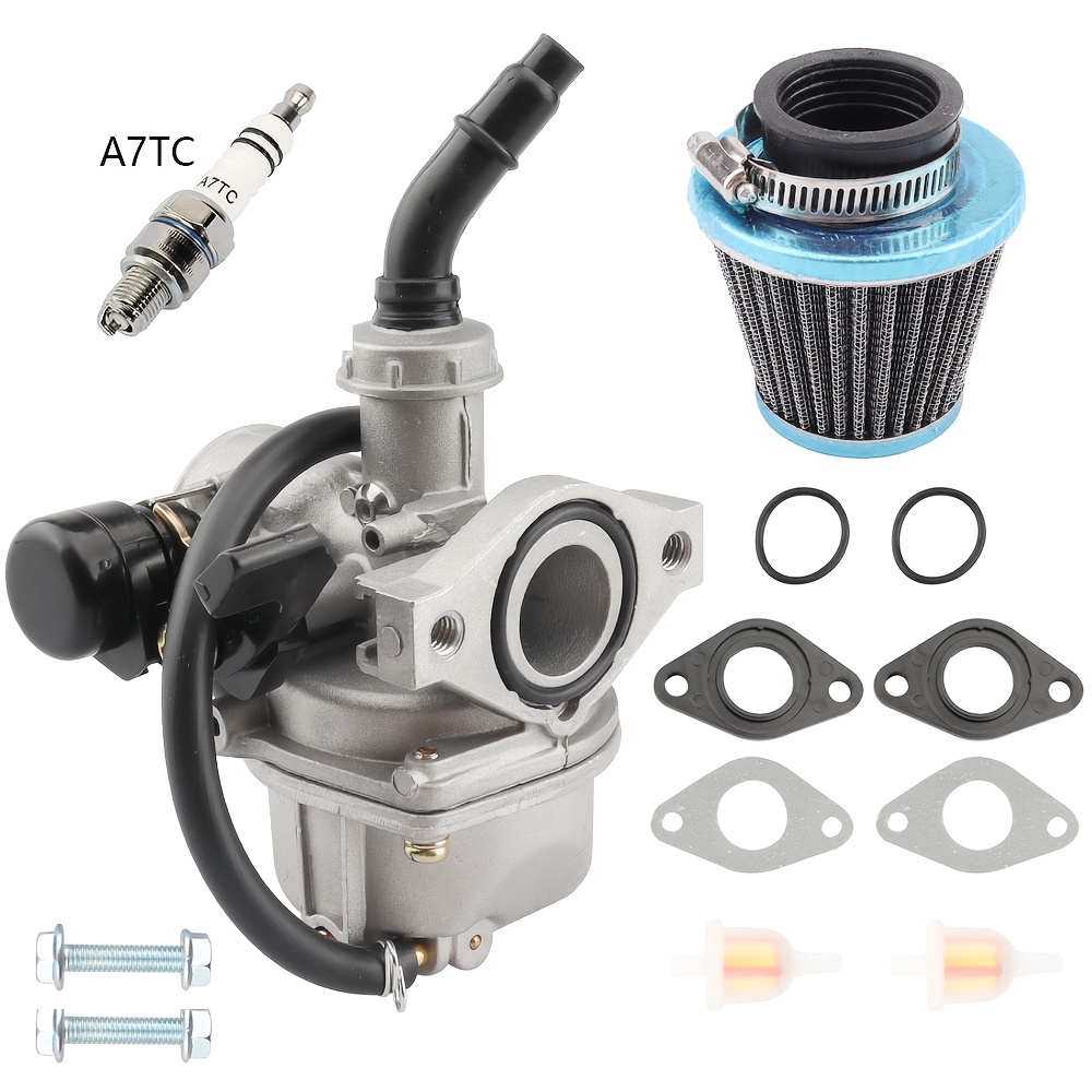 TEMU Pz19 Carburetor With Air Filter Spark Plug For 50cc 70cc 80cc 90cc 110cc 125cc Atv Dirt Pit Biketaotao Chinese Atv Go Kart