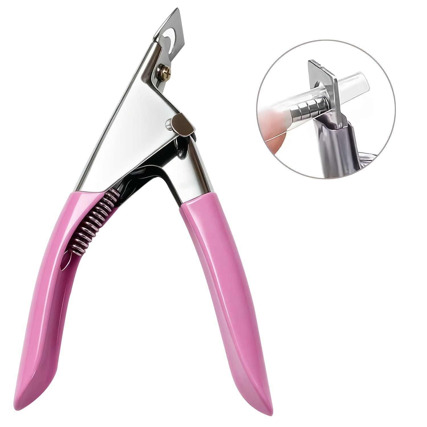 Cat Eye Nail Set for 3D Cat Eye Effects, False Nail Clippers