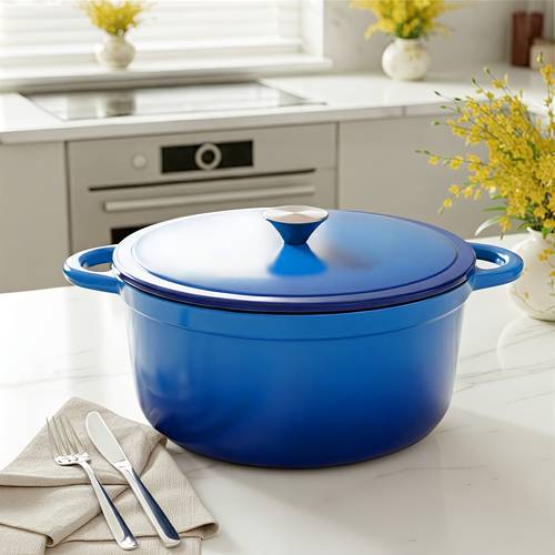 4 5 6qt dutch oven pot set with lid dutch oven featuring dual handles for versatile bread baking gourmet cooking effortless non stick