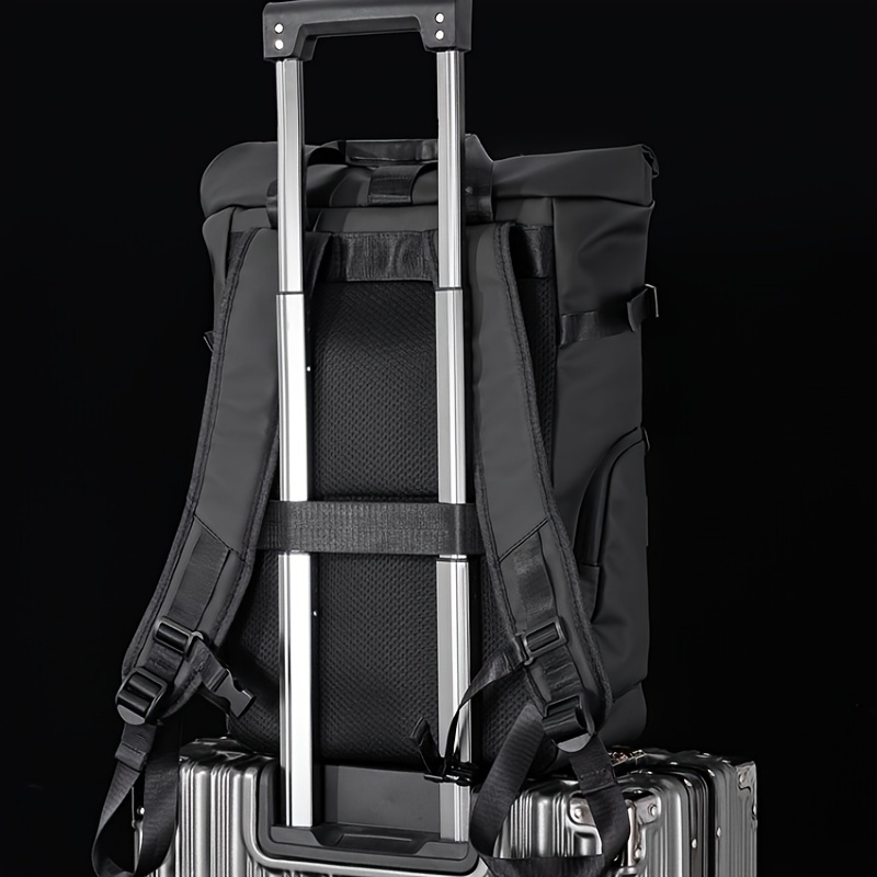 Business Backpack for Men - Large Capacity Laptop Bag with Adjustable Straps, Tablet Compartment & Mesh Bottom Pocket, Durable Oxford, Ideal for College, Work & Travel, College Laptop Bag | Professional Look | Durable Backpack