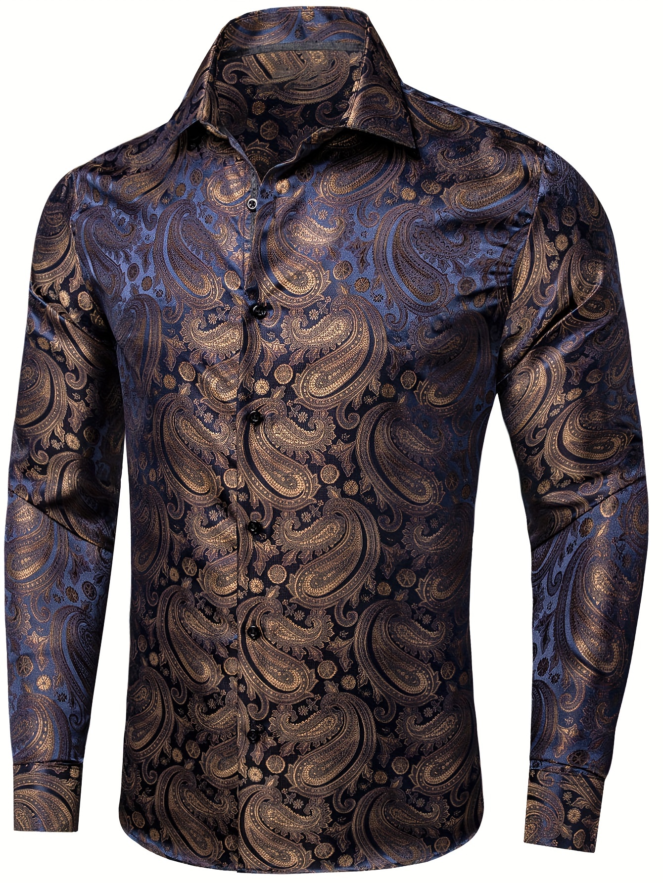 chinese dress ladies Men's Big & Tall Westport Black Long Sleeve Spread Collar Box Print Plaid Sport Shirt Red Multi / 3XB