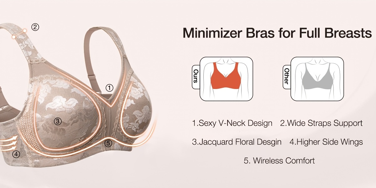 wireless   sports bra for plus sizes featuring a v neck seamless bralette with a floral mesh design double layer support wide straps and full coverage   in sizes 36b to 48g details 4