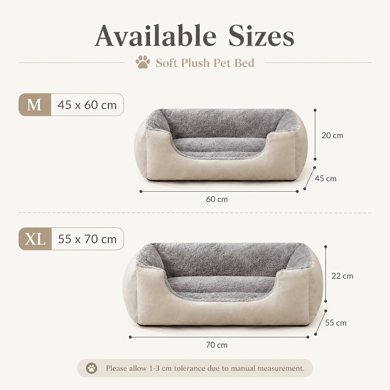 Cozy And Thick Dog Bed with Anti-Static Features, Suitable for Every Season, Designed for Small to Medium Breeds Like Teddy, Offering Moisture Resistance And Breathability for Your Pet'S Comfort at for Home