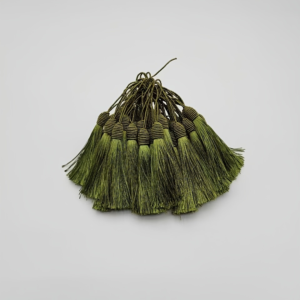 TEMU 9 pièces Pendentifs à Pompons Nœuds Chinois Faits Main - Décoration Traditionnelle pour , Fêtes, Autels, Suspensions au Plafond - Nœuds