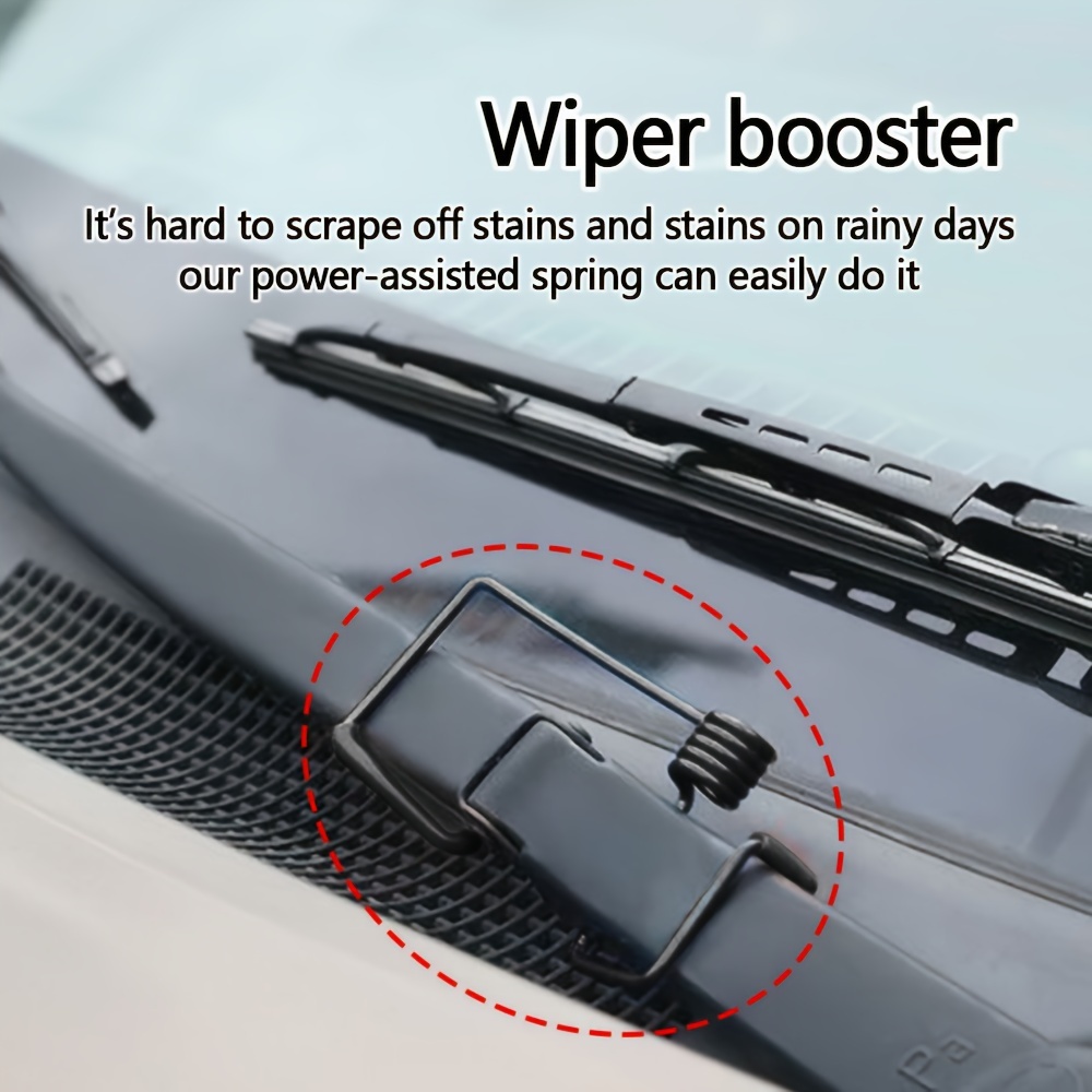 

1/2/3/4pcs Multifunctional Car Wiper Arm New Intelligent Assist Spring Smooth Wiper Modification Tool Does Not Glass Cheap Quality Good Installation Simple Suitable For All Models