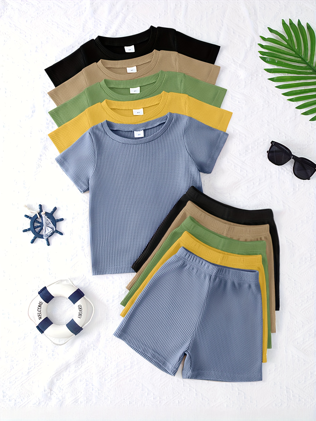 Short Sleeve Shorts Suit for Boys