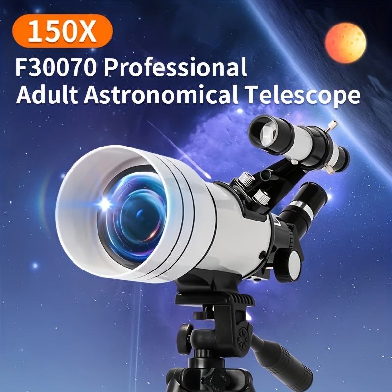 Telescopio Astronómico Adultos, Niños y Principiantes, Zoom HD 400