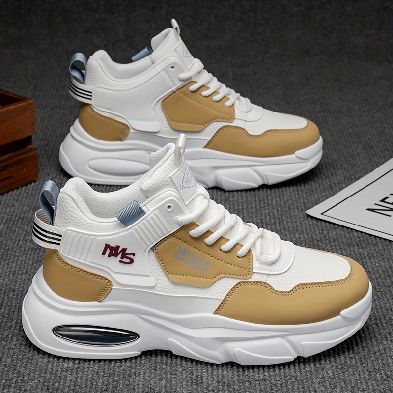 Zapatos para Hombre 2025 Nuevos Zapatillas Casuales de Invierno, Zapatillas de Papá con Suela Gruesa y Absorción de Impacto Versátiles para Adolescentes y Adultos - Imagen 3