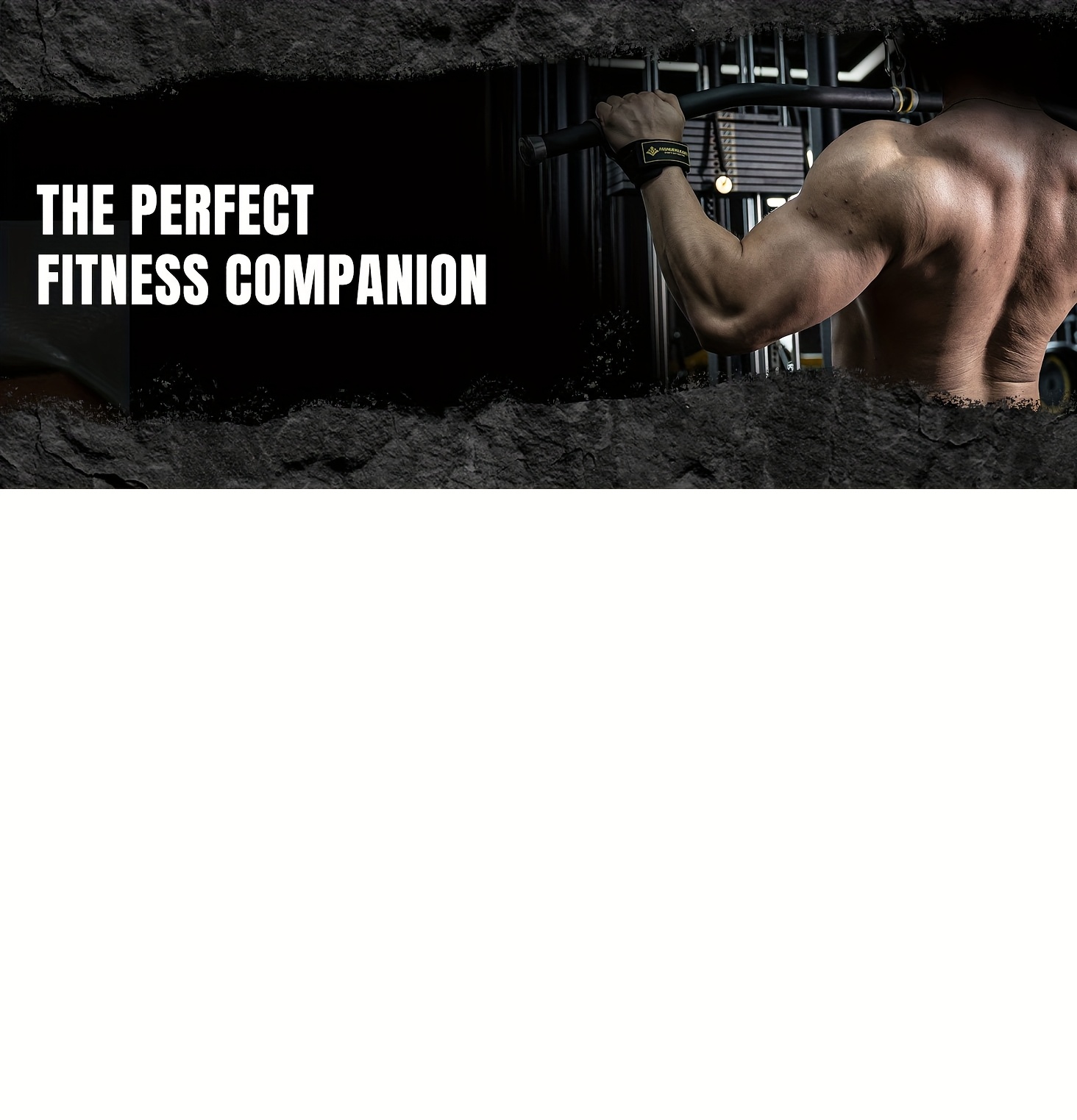 MANUEKLEAR gym weightlifting straps, durable weightlifting straps, cushioning wristbands, gym weightlifting straps, used for strength training and equipment training such as weightlifting, squatting, and hard pulling