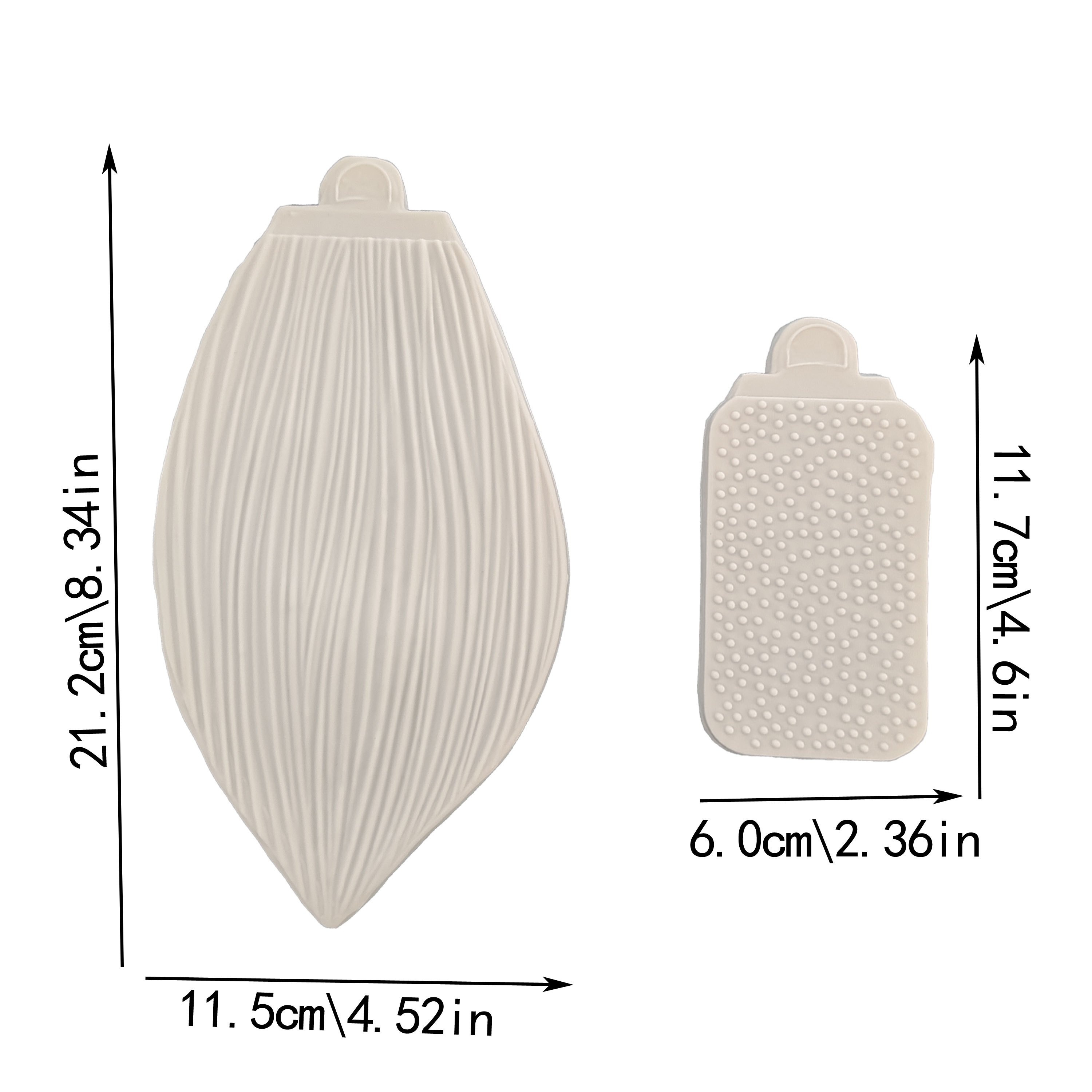 Image of Calla Lily & Tulip Leaf Silicone Mold Fondant Cake Mold Kitchen Utensils Baking Tools Cupcake Top Decoration Wedding Birthday Party Decoration Mold Reusable