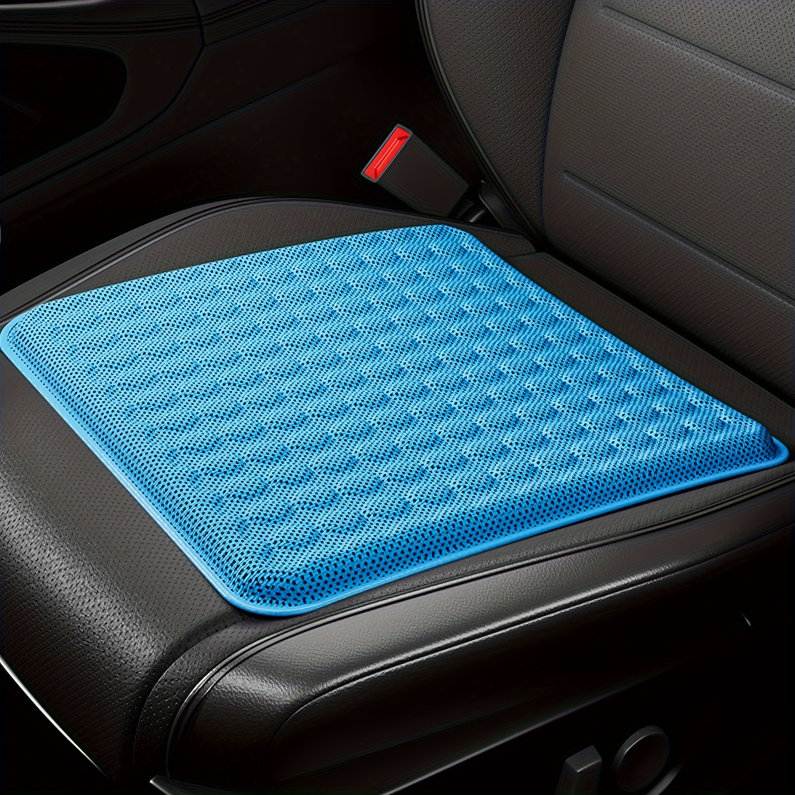 Car Gel Seats Cushion Butt Pillow, Honeycomb Cushion Chair Pad Cooling Gel  Cushion With Non-Slip Rubber Bottom For Cars Seat