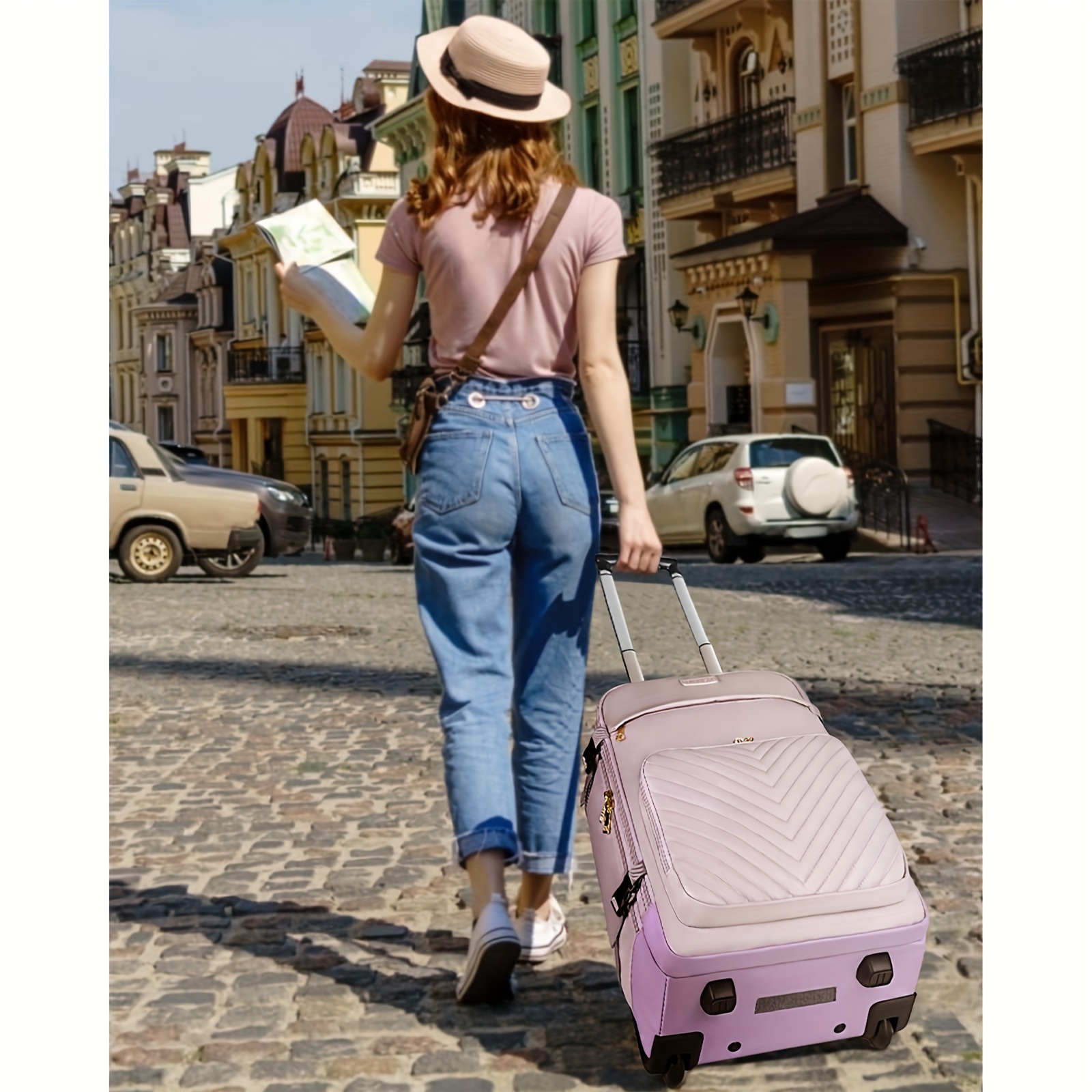  DEEGO Mochila de viaje para hombres y mujeres, mochila de  transporte aprobada por aerolíneas con una bolsa de aseo personal,  artículos esenciales de viaje, mochila universitaria con un bolsillo : Ropa
