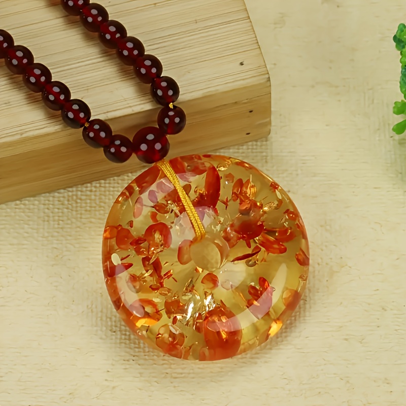 Flower Safety Buckle Pendant Charm