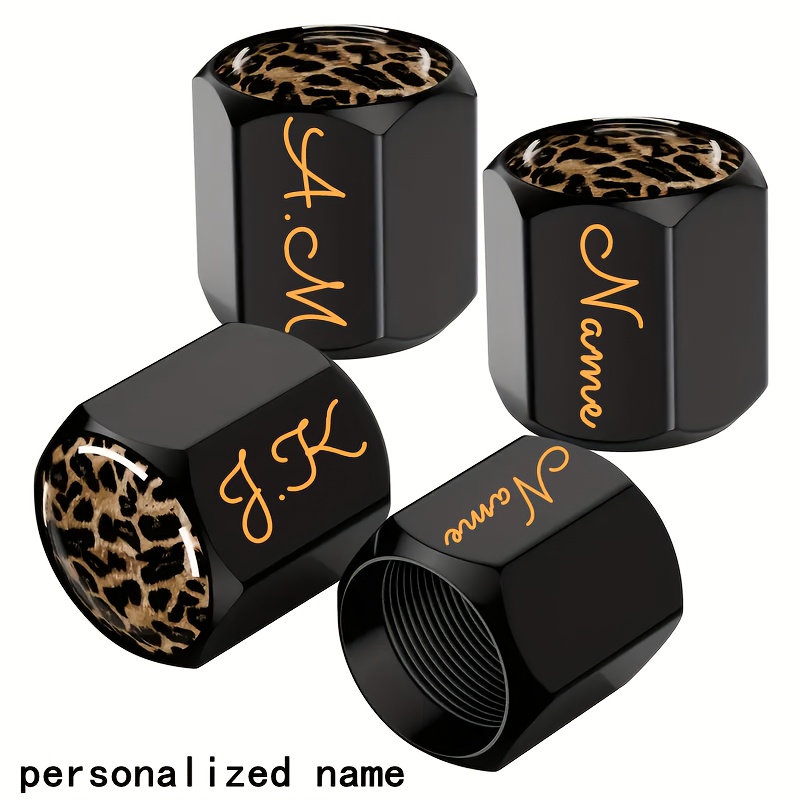 Temu – TEMU Custom Name Personalized Tire Valve Adapter, Suitable For Most Cars Suvs Bicycles