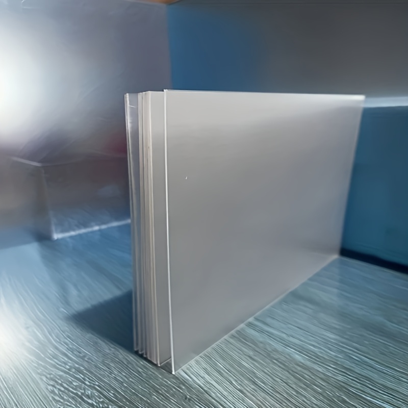 6 Fogli In Plexiglass Trasparente 2mm - 10x15cm Per Cornici, Display E Progetti Fai Da Te - Foto 5