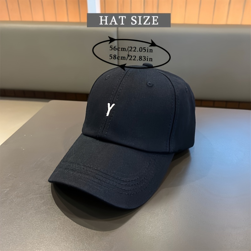 2k vintage embroidered y baseball cap adjustable snapback - Temu display picture 1