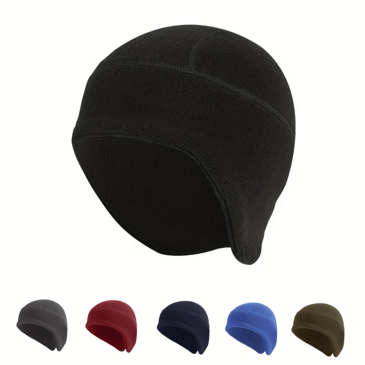 

Windproof Fleece-lined Beanie Ear - , & Cycling And , , -washable Knit Cap