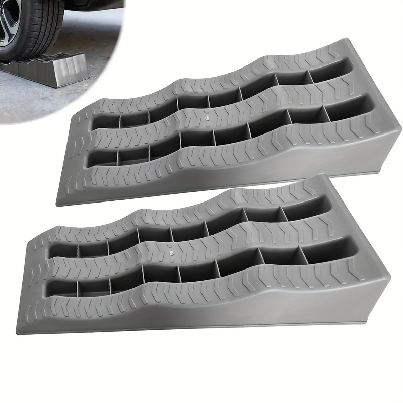 Cales De Roue Robustes, 2 Cales De Roue Avec Poignées De Transport