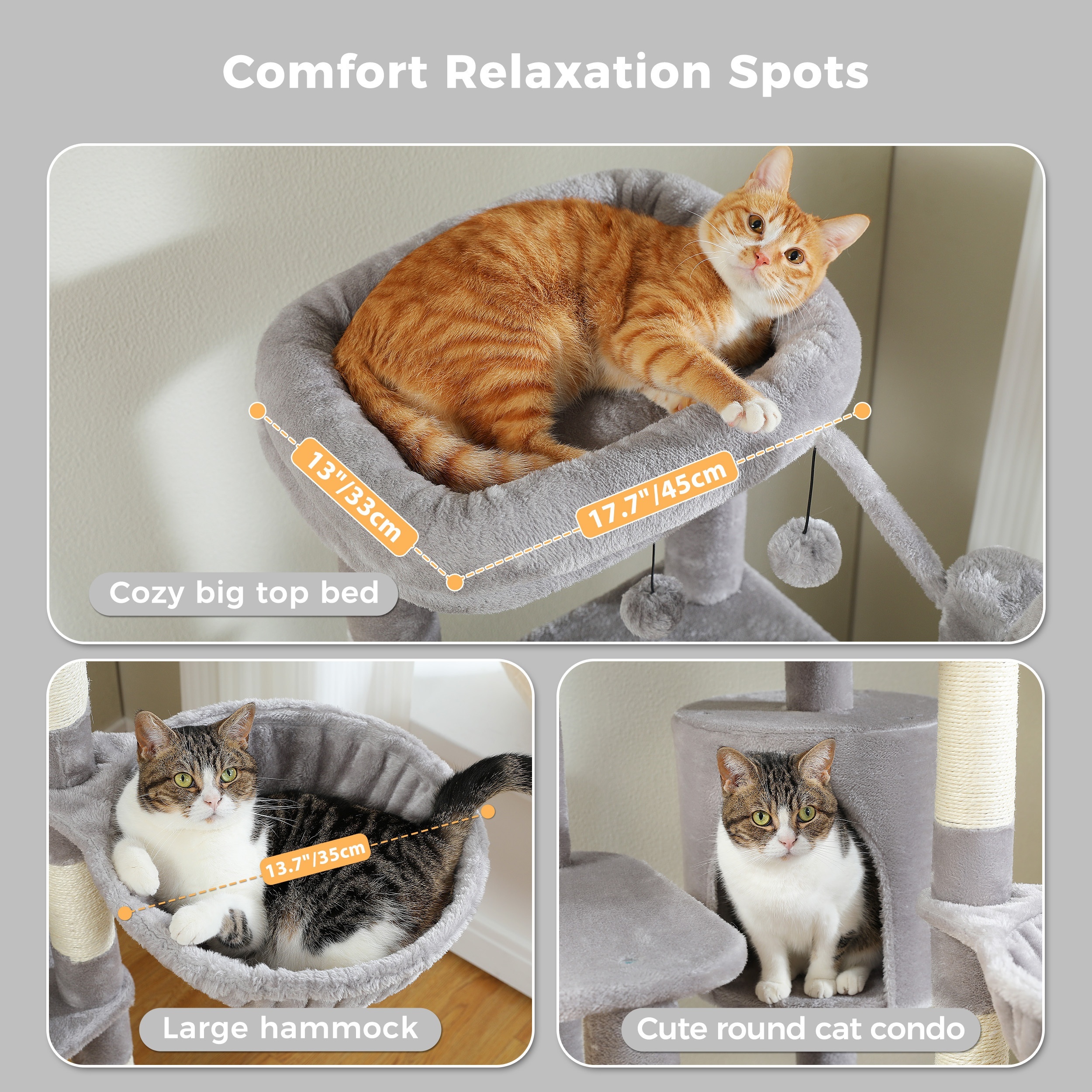 Cat Tree Cat Tower Large Cats Multi level Cat Tower 3 - Temu