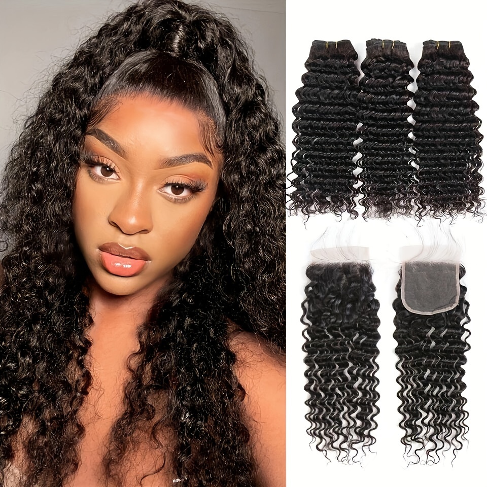 Trill Unprocessed Brazilian Virgin Human Hair 3D CONTOUR LACE 4X4 CLOSURE  BODYWAVE 14 Inch