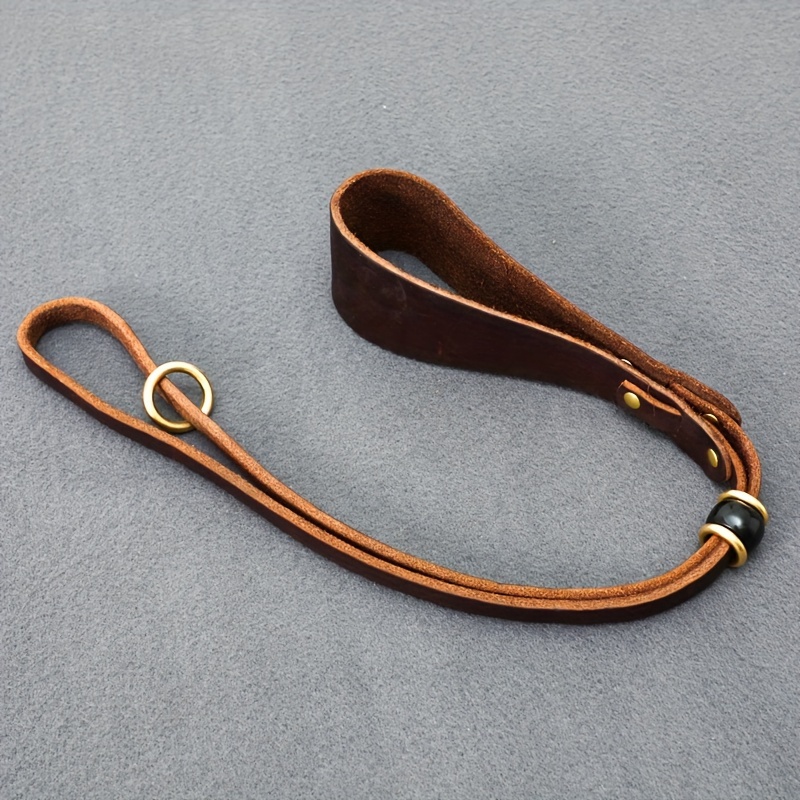 Traffic Dog Leash with Wide Collar, Adjustable Short Traction