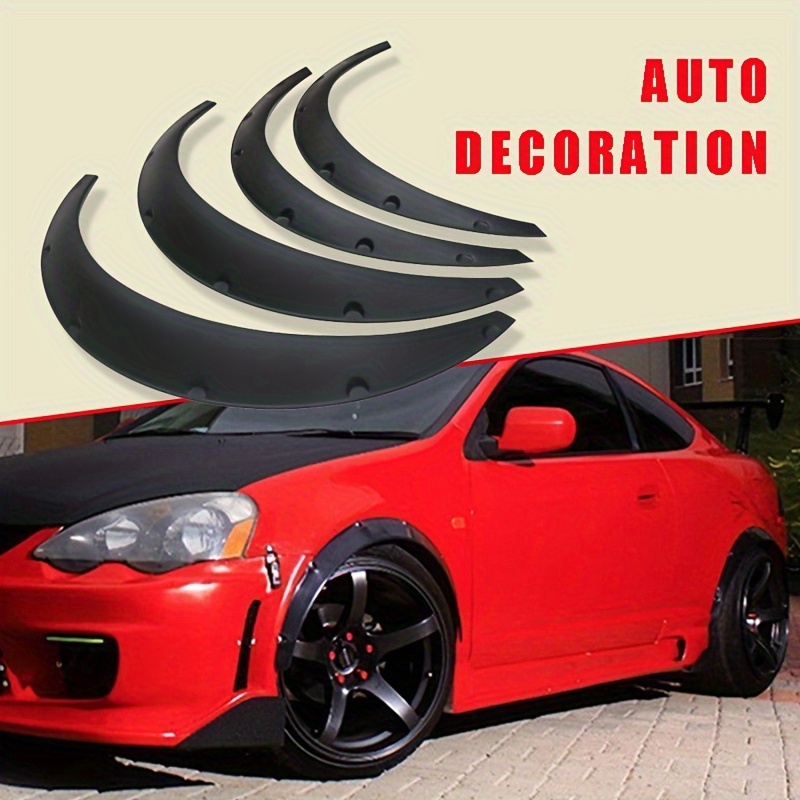 

4pcs Universal , Plastic For Sedan Suv Vehicles, Customizable Skirts For Auto Decoration