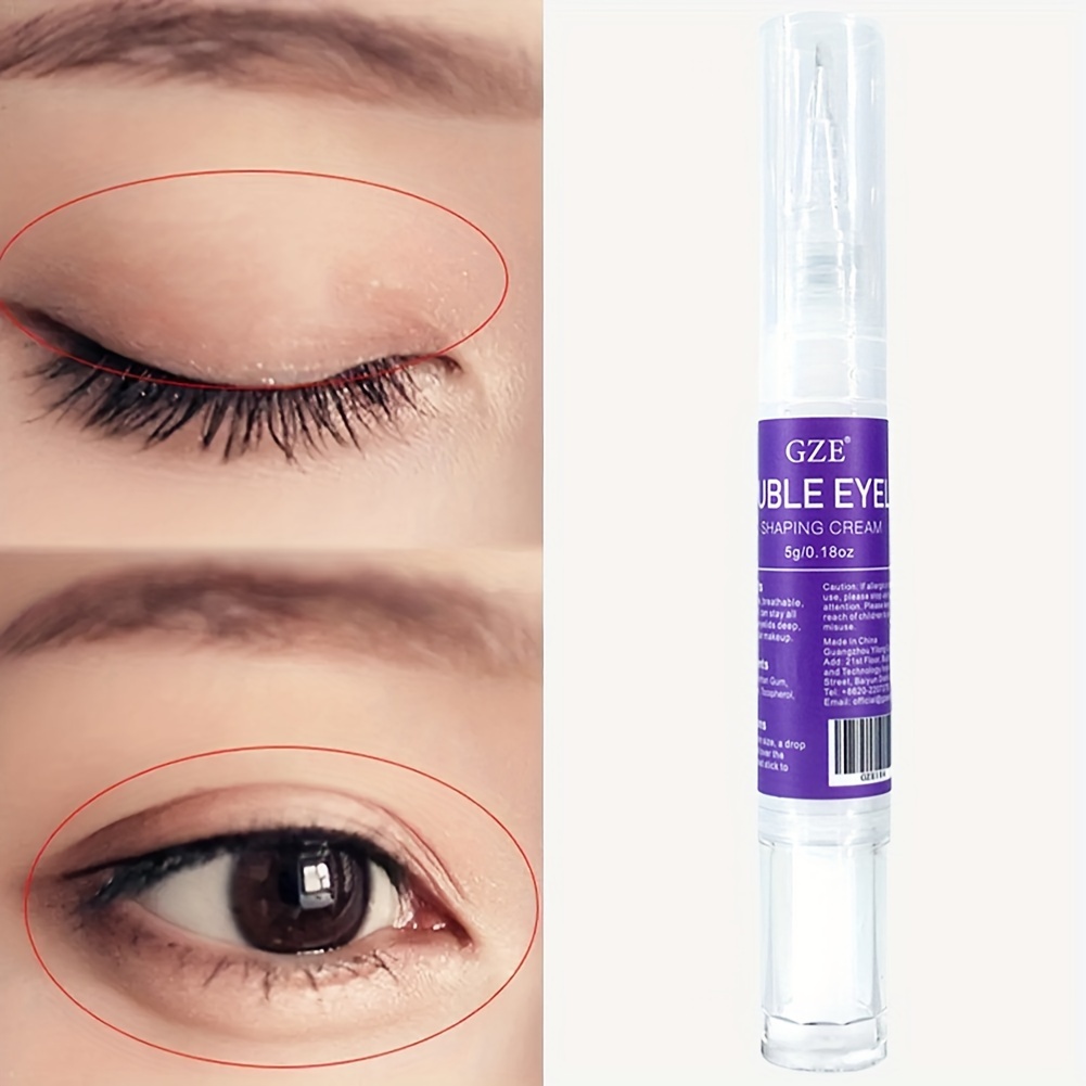 

Invisible Double Eyelid Stick - Long-lasting, Moisturizing Liquid Tape For All Skin Types - Enhances Eye Shape