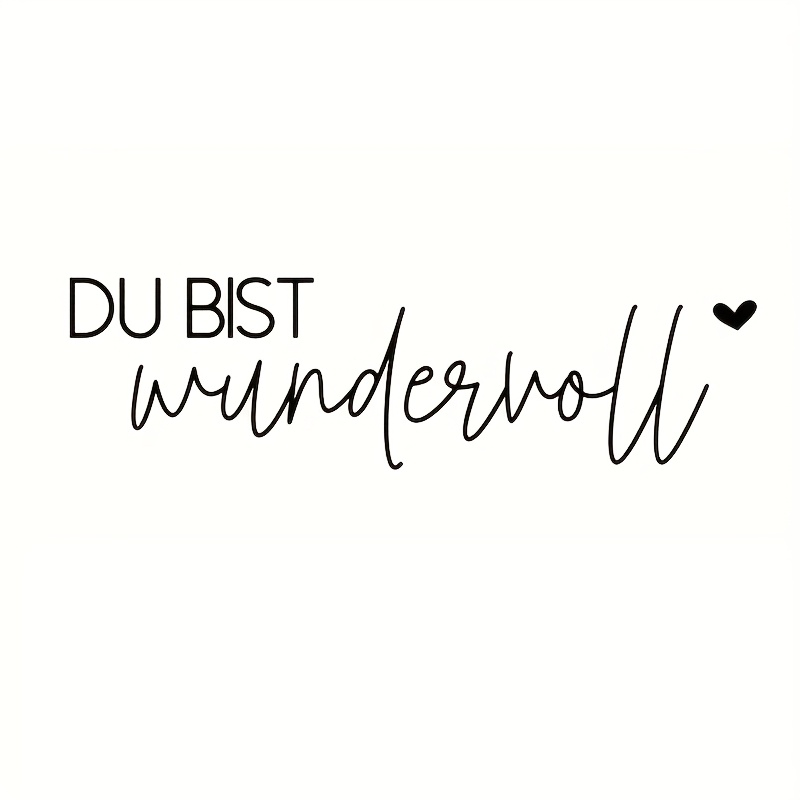 Image of Saying Sticker For Mirror Wall Bathroom "you Are Wonderful", Car Sticker Body Of Car Vinyl Decal Mirror Sticker