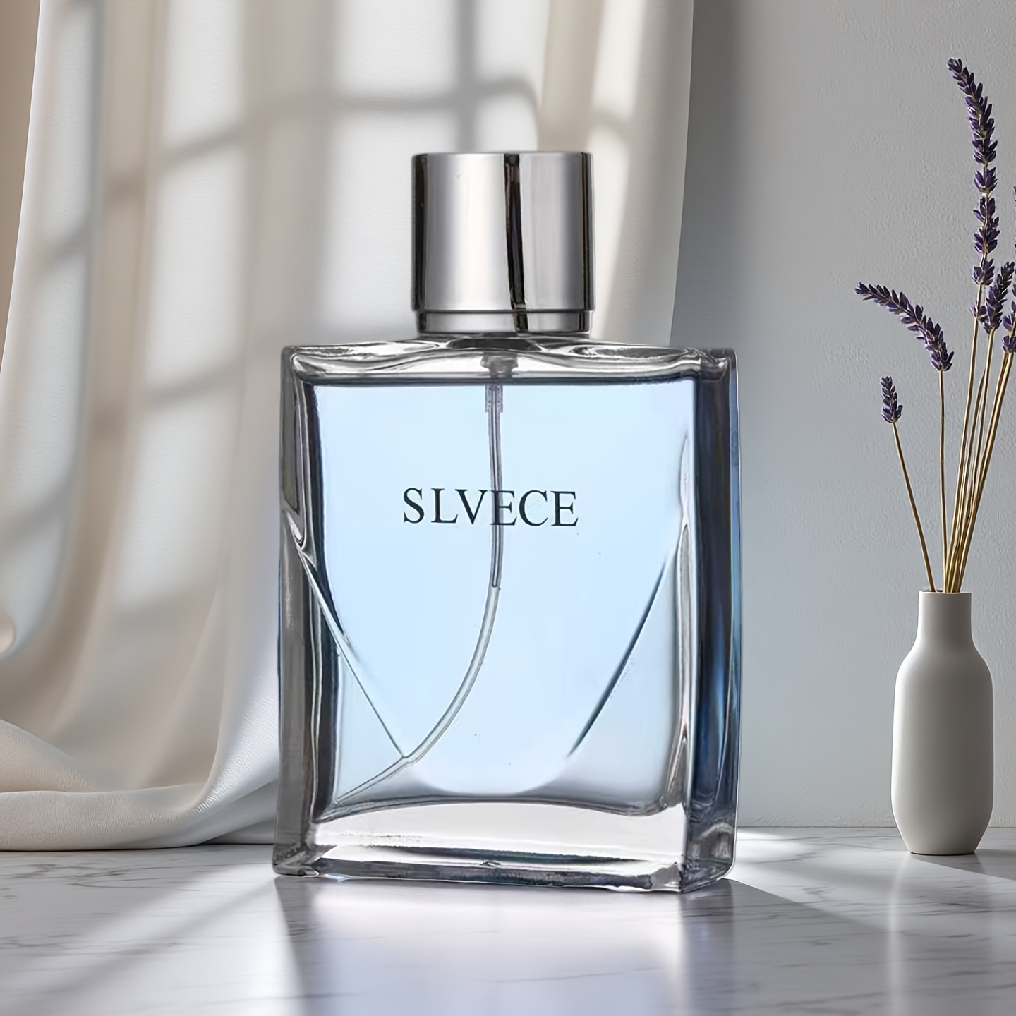 TEMU Men's Eau De Toilette With A Scent, Featuring A Refreshing Blend Of Lemon And Lavender, Offers A Long-lasting Fragrance For Everyday Wear And