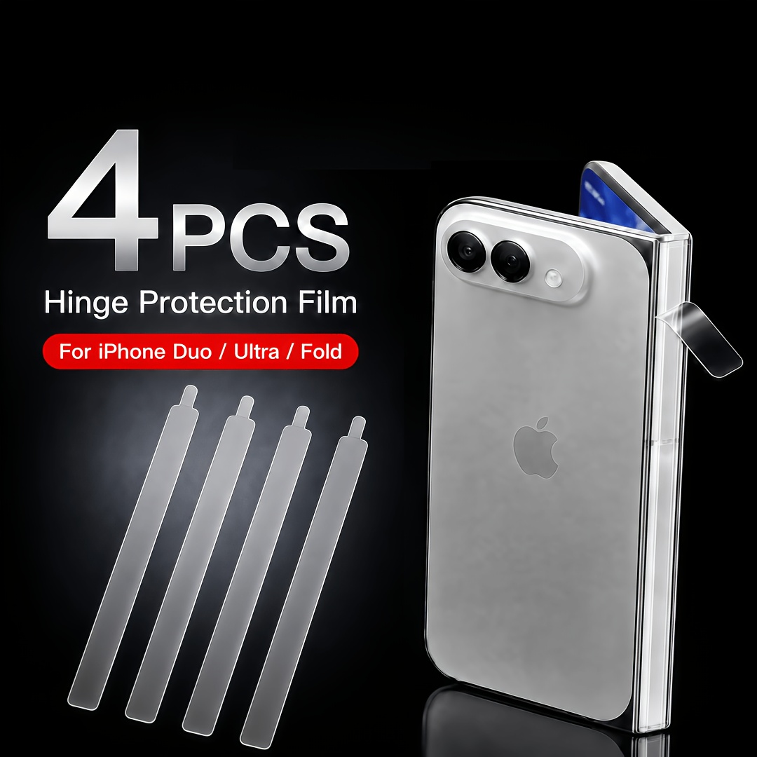 TEMU 4pcs Hinge Films For Iphone Ultra Fold Protective Films Protector For Iphone Ultra 2026 New