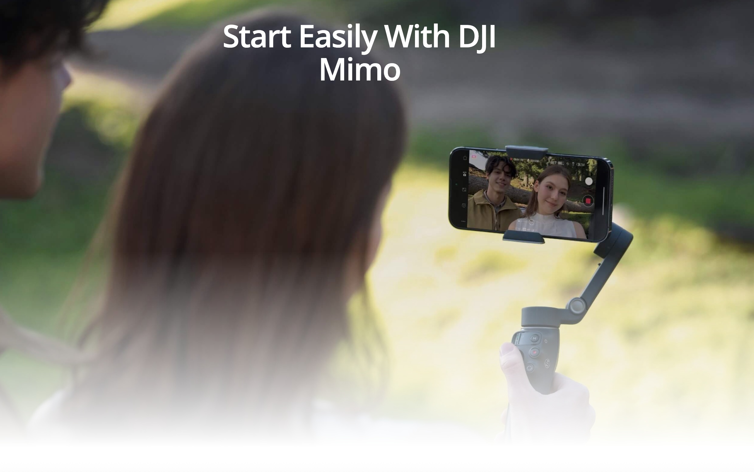 DJI Osmo Mobile 8 Standard Set | Device Only, Direct Phone Connection, Ultra-Comfortable Grip, Low Angle Shots, Built-in Extension Rod and Tripod, 3-Axis Gimbal Stabilization, USB Charging, Wireless, Ideal for Live Streaming, Vlogging, Recording