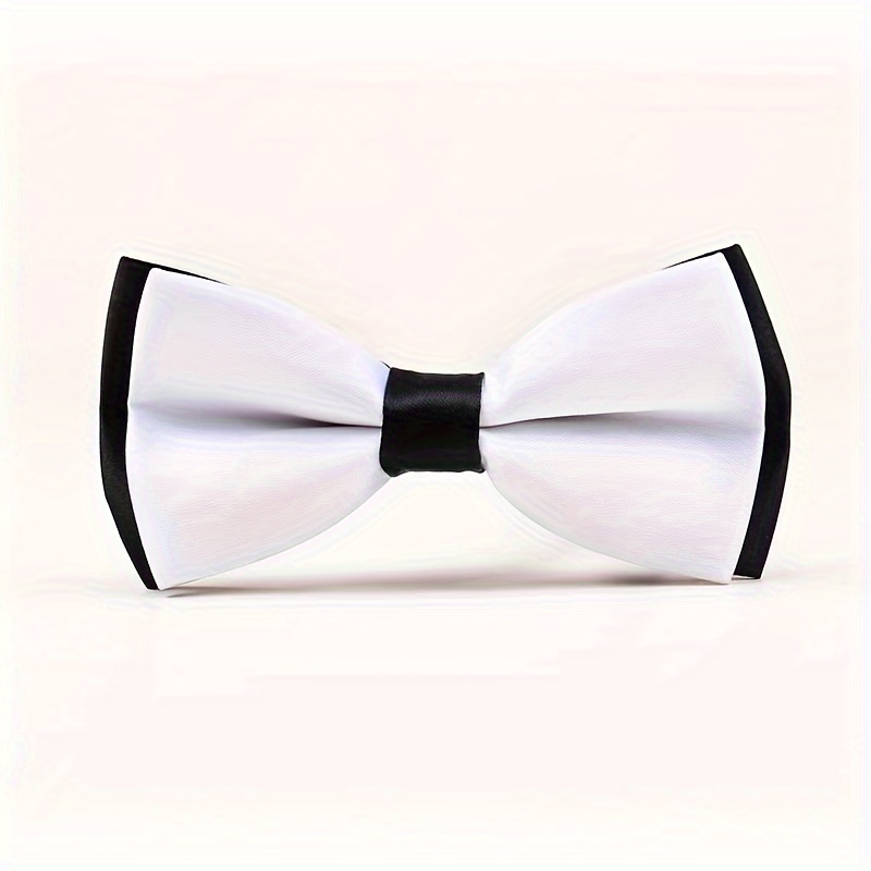 

Korean Version Of Men's Casual Fashion Tie Unique Trendy Contrasting Color Bow