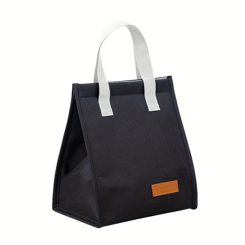 TEMU Lunch Bag Insulated Tote For Women, Simple And Stylish, Oxford Material. Suitable For Back To School, Work, Camping. Not For Food Contact,