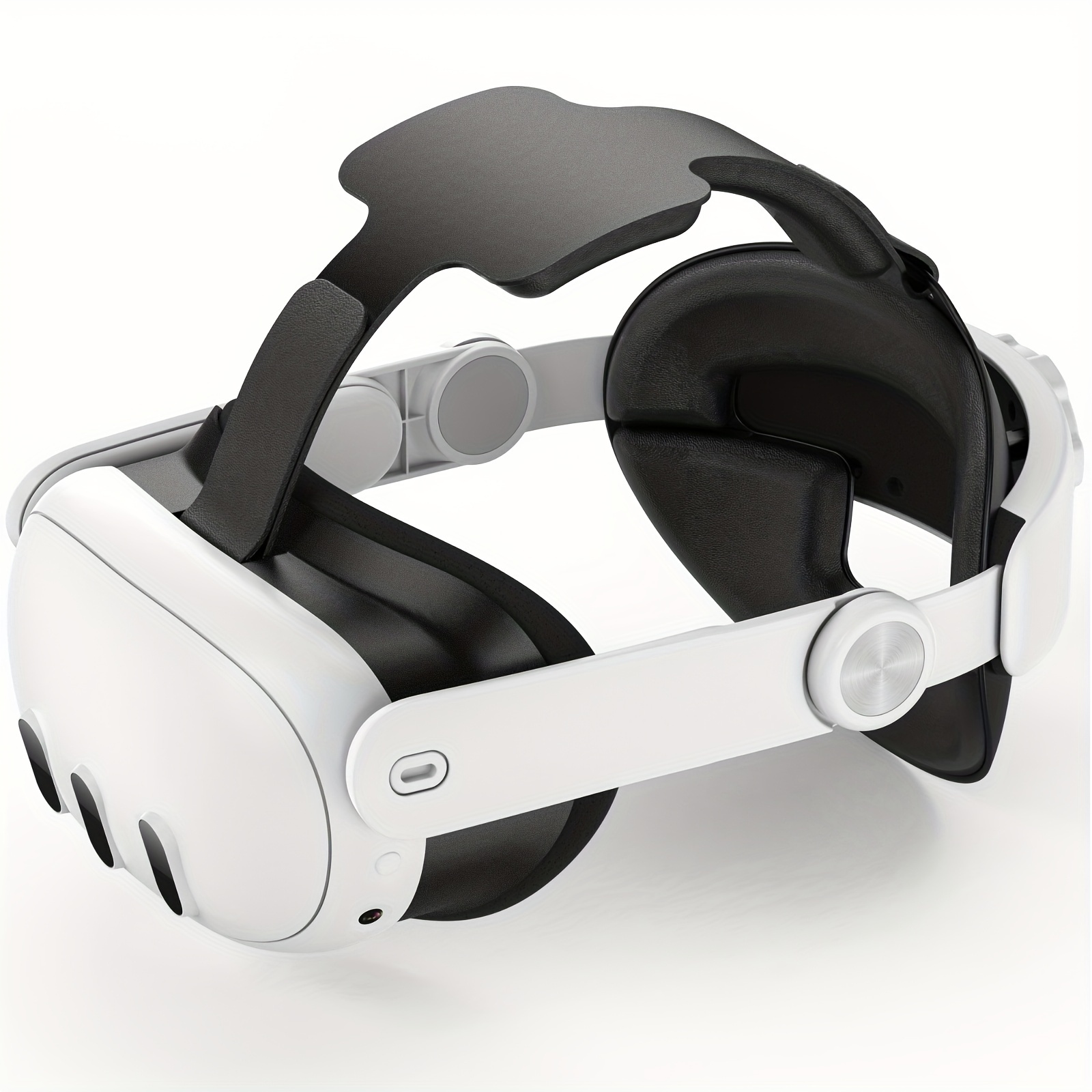 

Head Strap Compatible With 3, Adjustable Replacement Elite Strap Accessories For Support In Vr Headset, With Lens Cover