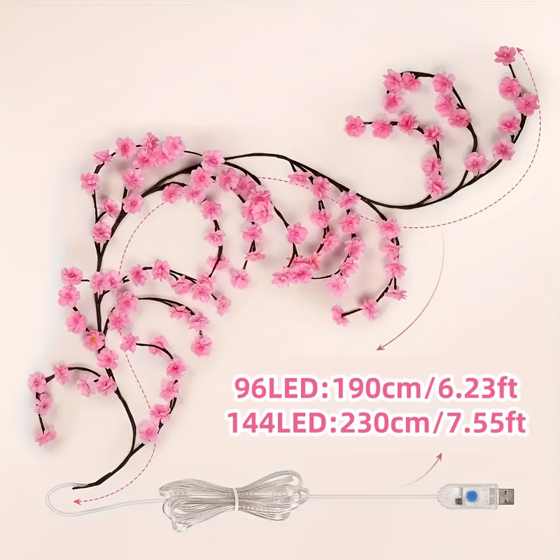 SAKURA HUG☆さくらはぐLEDライト 96 144 led sakura cabinet lights usb - Temu