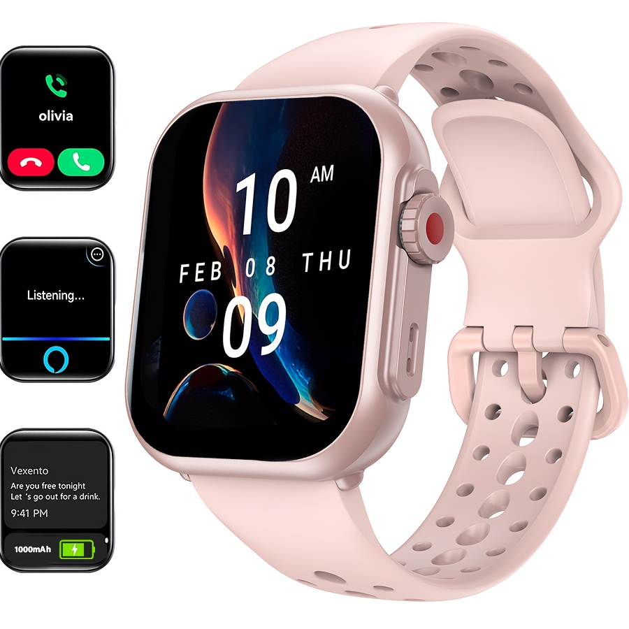 smart watch sim free calling answer ip68 Temu Germany