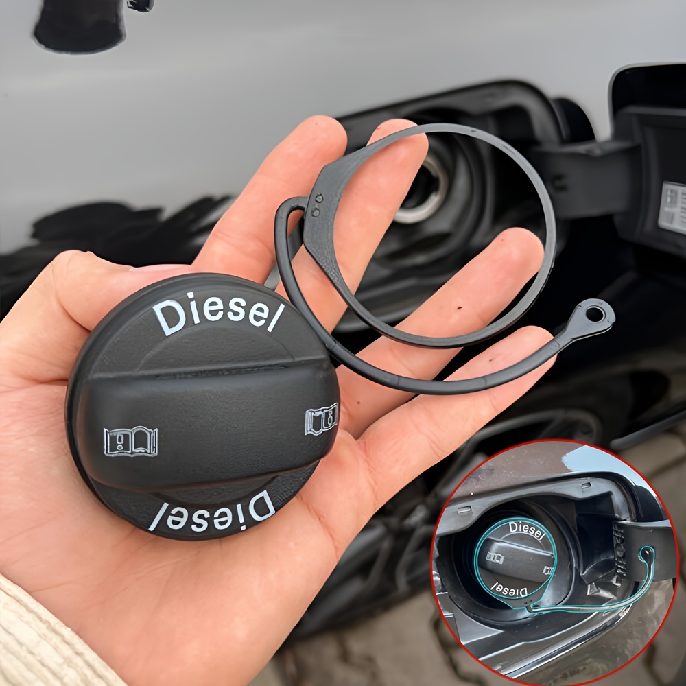 Car Fuel Tank Fixing Coil (Non-Universal) Rubber Anti-Loss Rope Car Accessories Easy to Install Durable Fuel Filler Fixing Rope for Audi for Volkswagen