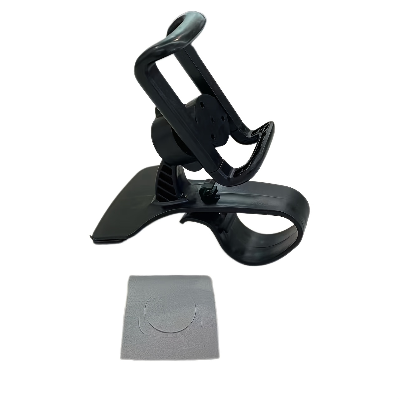 TEMU 1/2 piezas Soporte universal giratorio de para teléfono de coche con abrazadera. Compatible con teléfonos Iphone, Xiaomi, OPPO, VIVO y Oneplus.