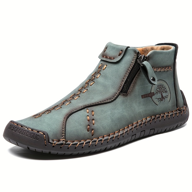Women's Hand-stitched Ankle Boots Shoes, Women Shoes