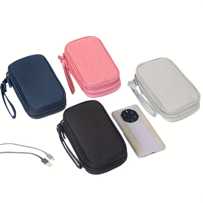 Organizer Caricabatterie Borsa Organizer Per Cavi Da Viaggio - Custodia Compatta Per Accessori Elettronici Custodia Mouse - Foto 7