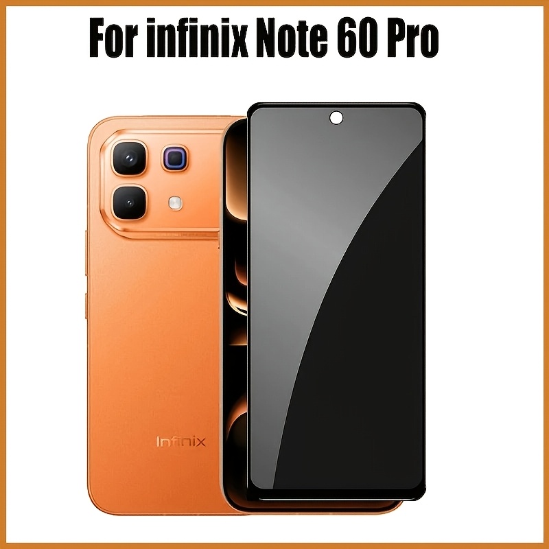 TEMU (Pellicola per 1 pz) per Infinix Note 60 Pro 4G 5G, pellicola morbida in ceramica -spia per la privacy