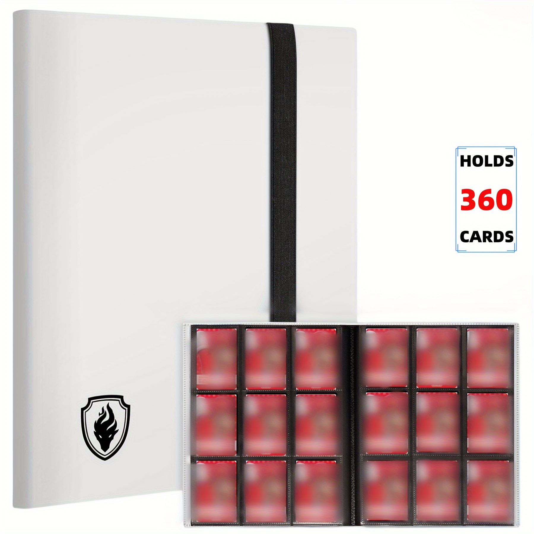 Classeur Pour Cartes à Collectionner - 4 Pochettes Pour Cartes - Album