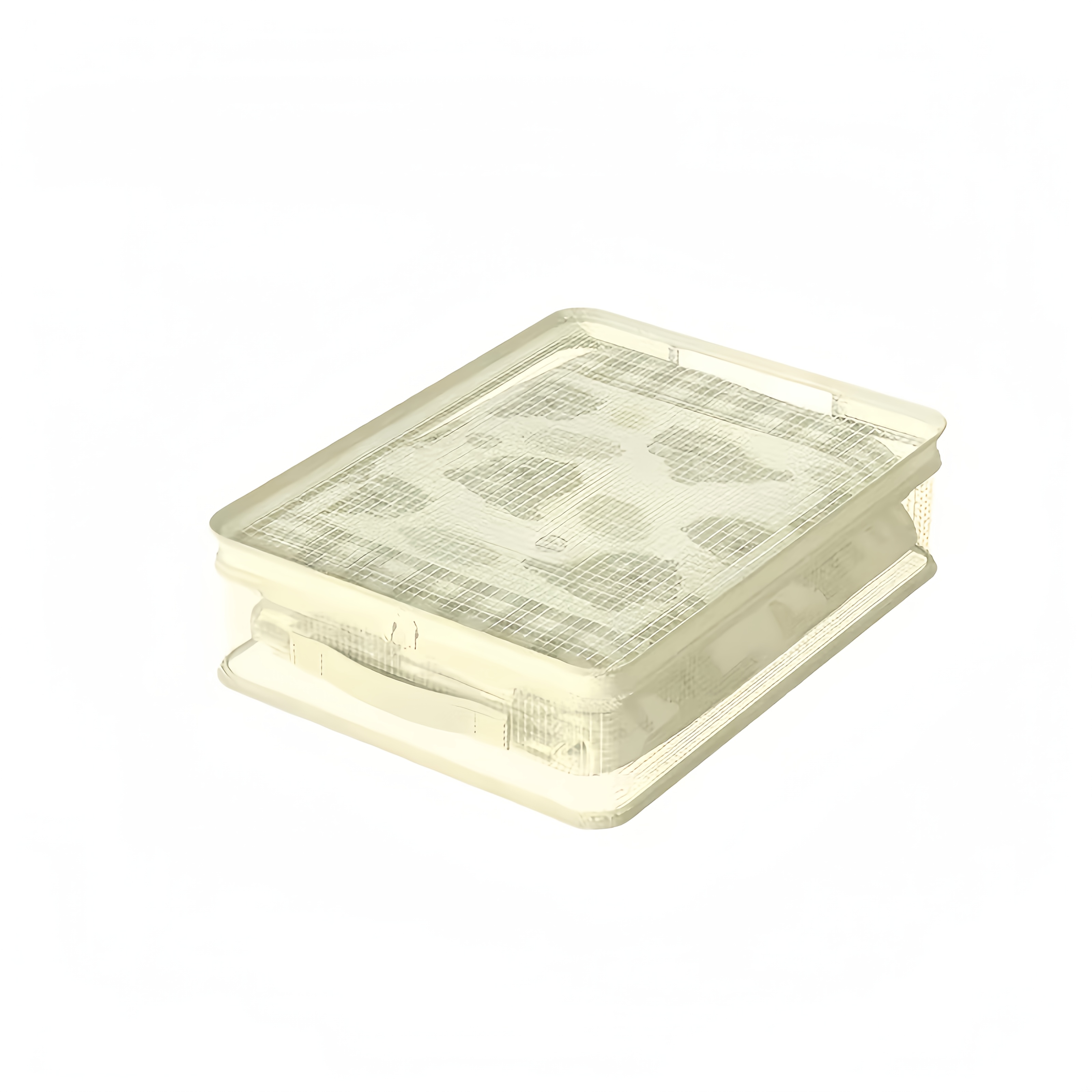 TEMU Set Of 6 Storage Bags Made Of Transparent Mesh, Allowing For Quick Identification Of Contents Without Opening The Box. Suitable For Storing