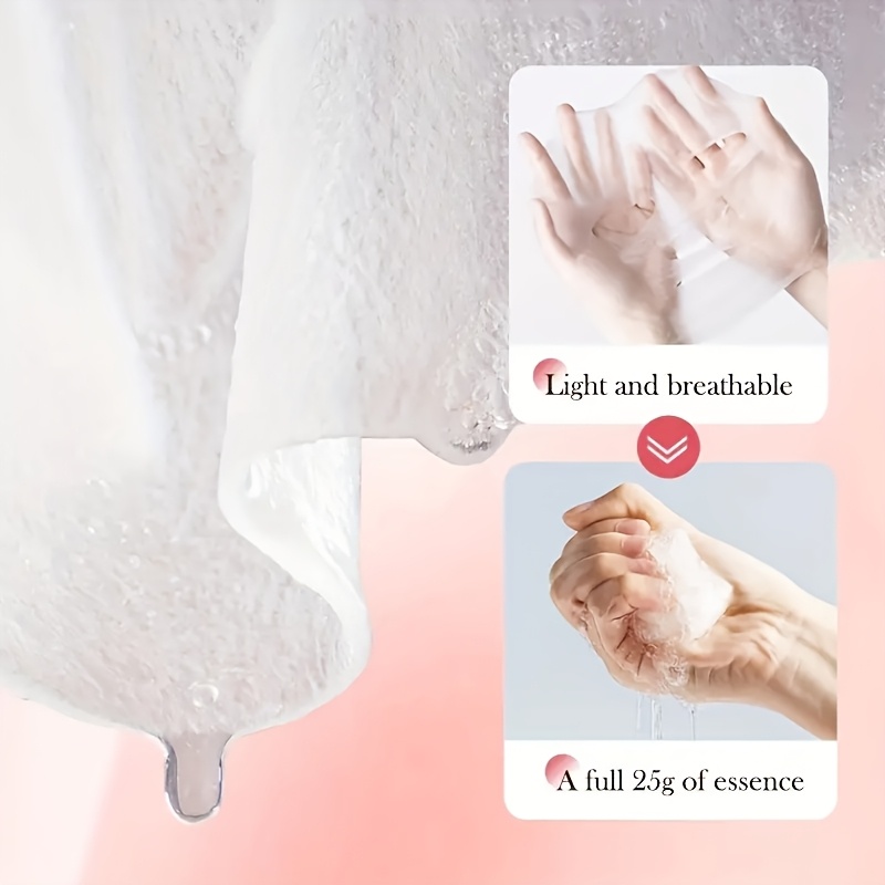 Lanifangke Niacinamide Ampoule Hyaluronic Acid Mask 25g brightening hydrating details 3