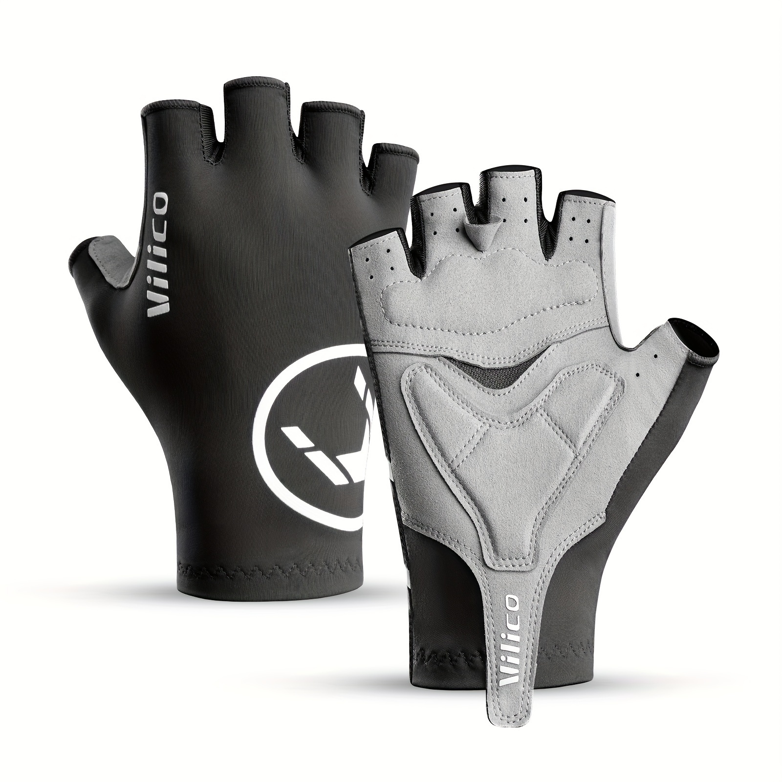 Men's And Women's Outdoor Cycling Gloves For Summer, New Half-finger Design For Road Biking, Slip-resistant, Breathable, Durable Sports Gloves For Outdoor Use