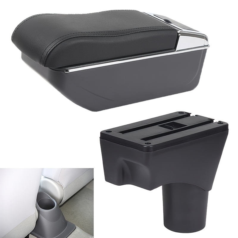 TEMU Suitable For March K13 Mk4 Iv Armrest Box, For Sunny Center Console Car Interior Parts, For Sunny Armrest Box, Damage-free Installation,