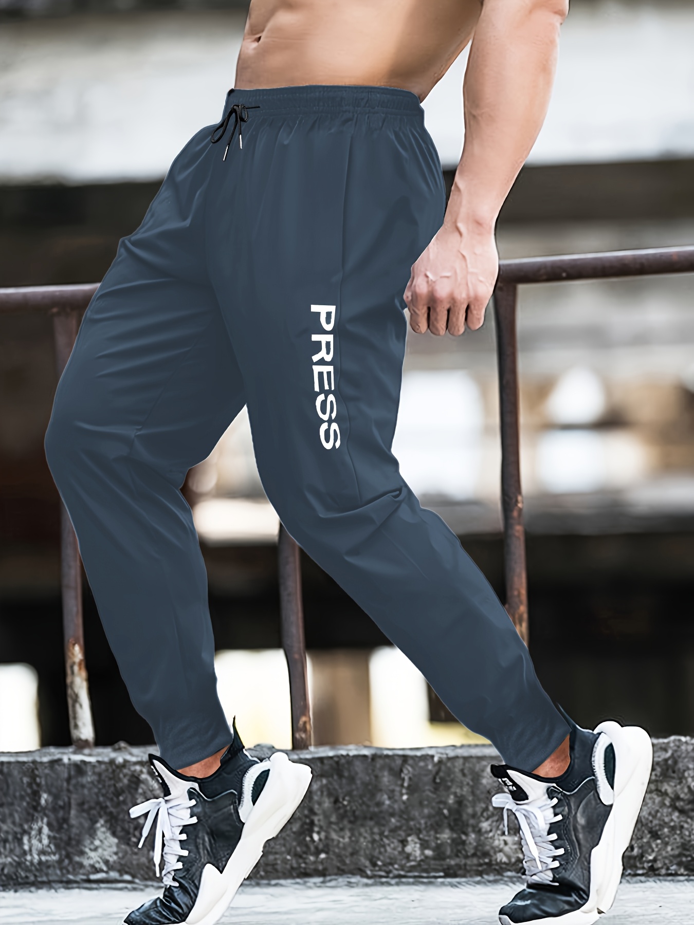 Running Pantalones De Gimnasia Para Hombres Joggers Atléticos Para