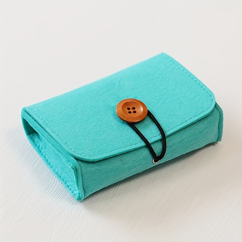 TEMU Boîte de Rangement Cosmétique en Feutre - Pochette de Voyage pour Huiles Essentielles, Légère et Portable, , , de Bain et les