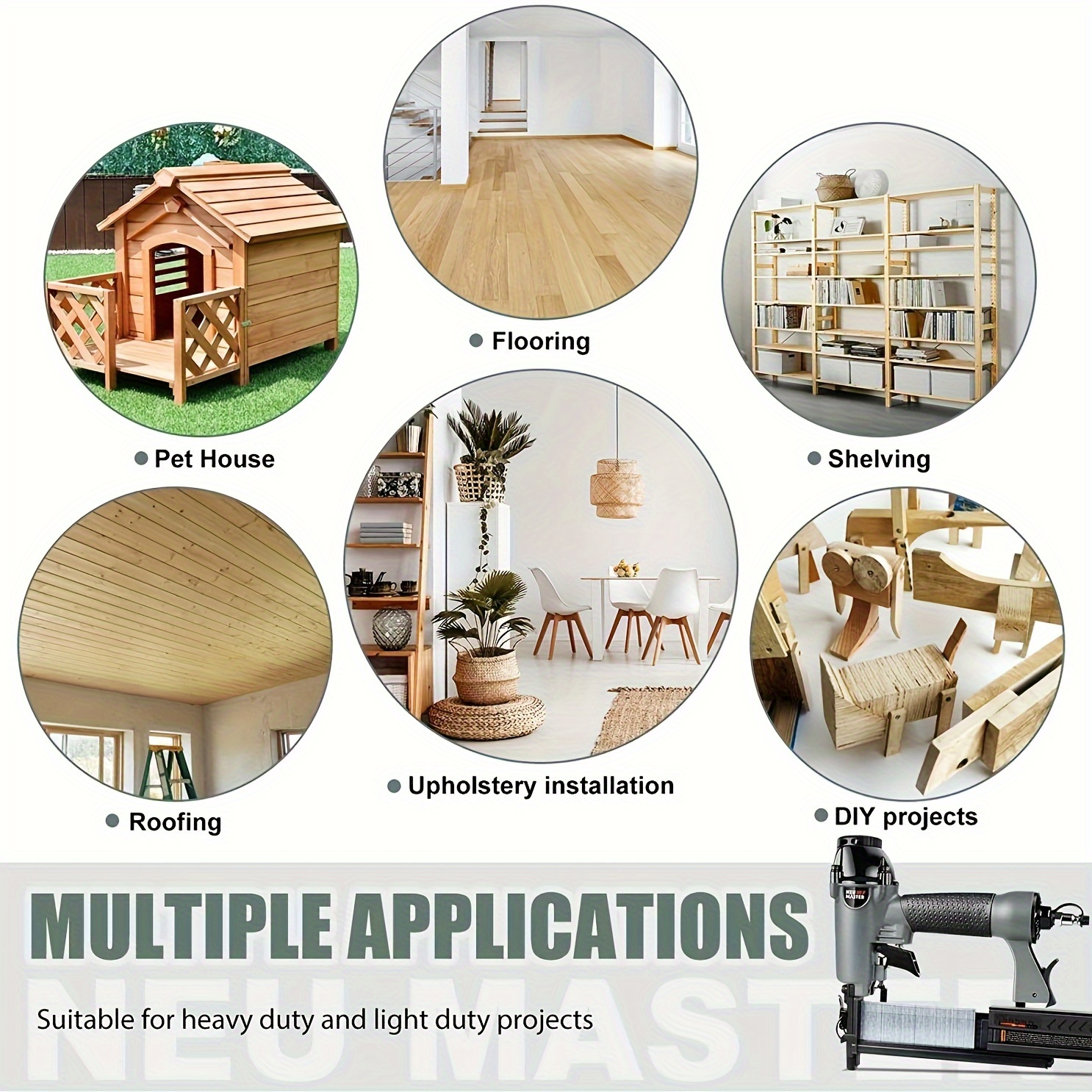 Pneumatic Brad Nailer 1 Nail Gun Staple Gun Fires Temu